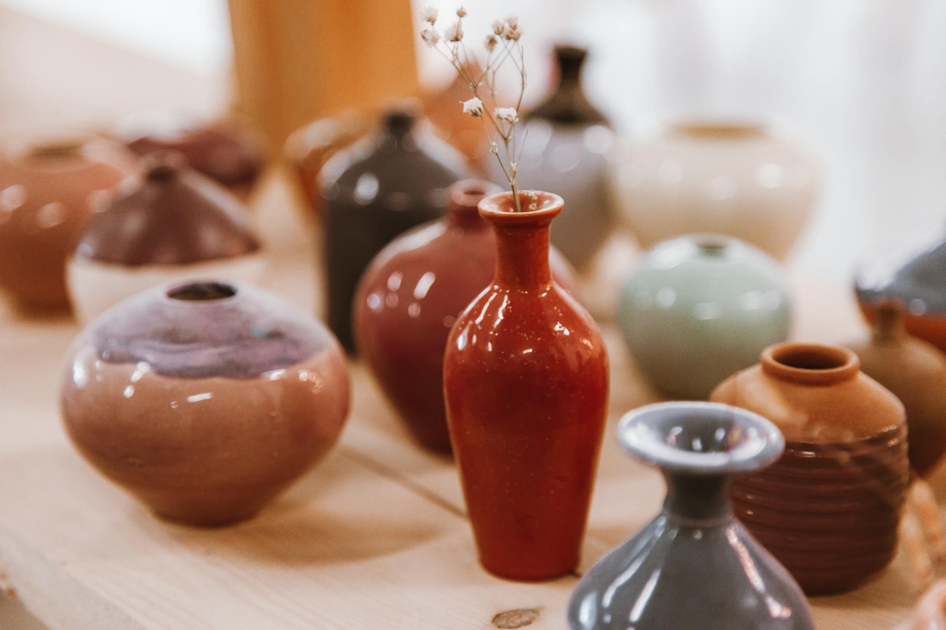 Handcrafted ceramics and pottery